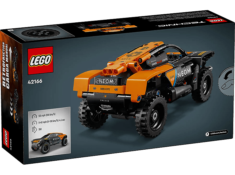 Klocki LEGO Technic NEON McLaren Extreme E Race Car 42166