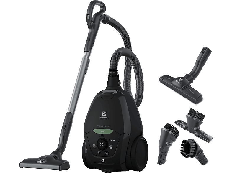 ELECTROLUX PD82-GREEN - Pure D8 Schlittenstaubsauger (Black Recycled, Mit Beutel)