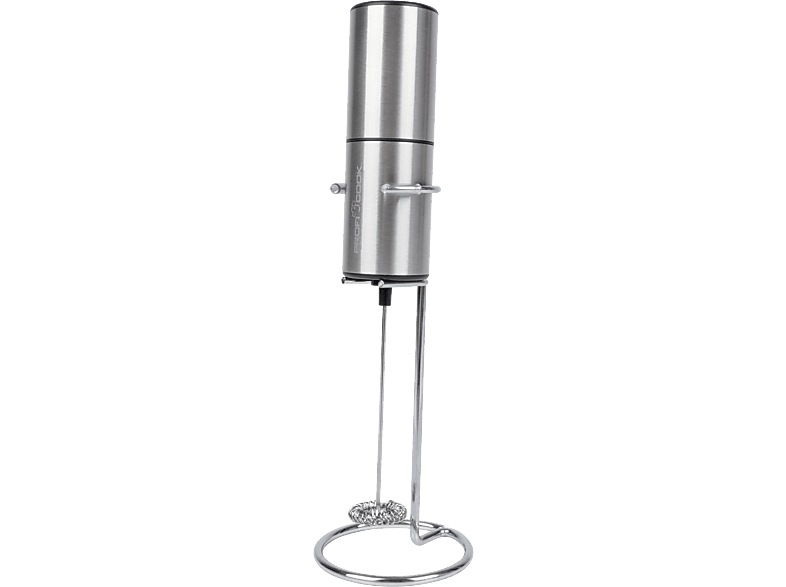 Profi Cook PC-MS 1273 Milchaufschäumer Inkl. Metallstandfuß (Silber)