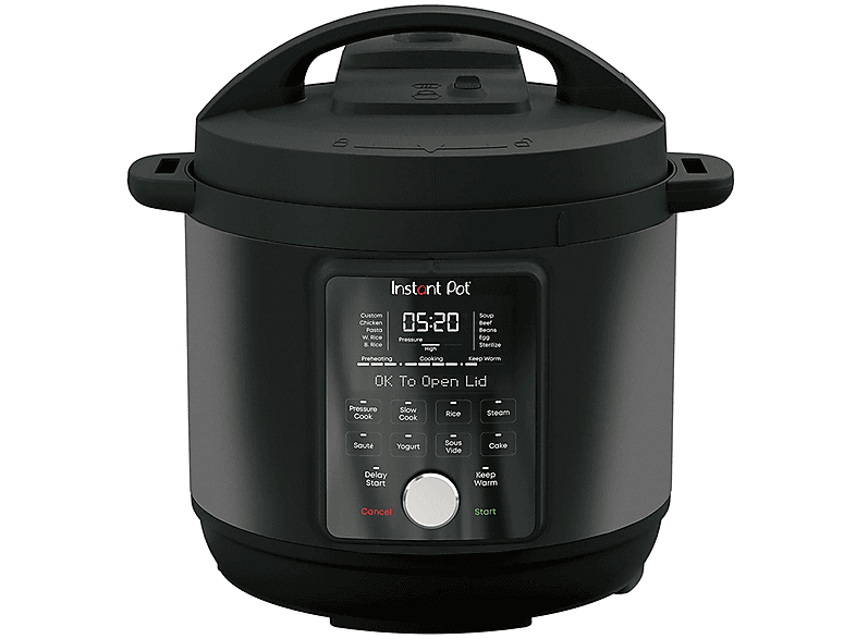 Instant Pot DuoWhisperQuiet Multicooker, 1000 W, capacità ciotola 5,7 l