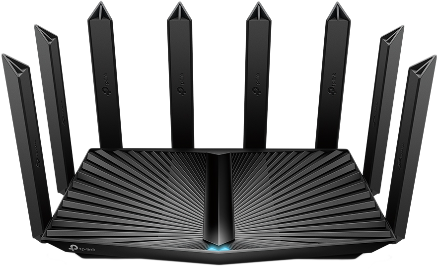 TP LINK Archer AX95 háromsávos AX7800 Wi-Fi 6 router, 4x Gigabit LAN, 1x 2,5G fekete