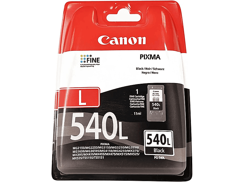 Canon Pg 540 L Zwart (5224b011)