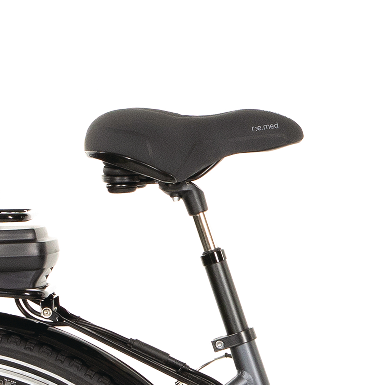FISCHER CITA ECU 1401 Citybike (Laufradgröße: 28 Zoll, Rahmenhöhe: 44 cm, Damen-Rad, 522 Wh, Schwarz matt)