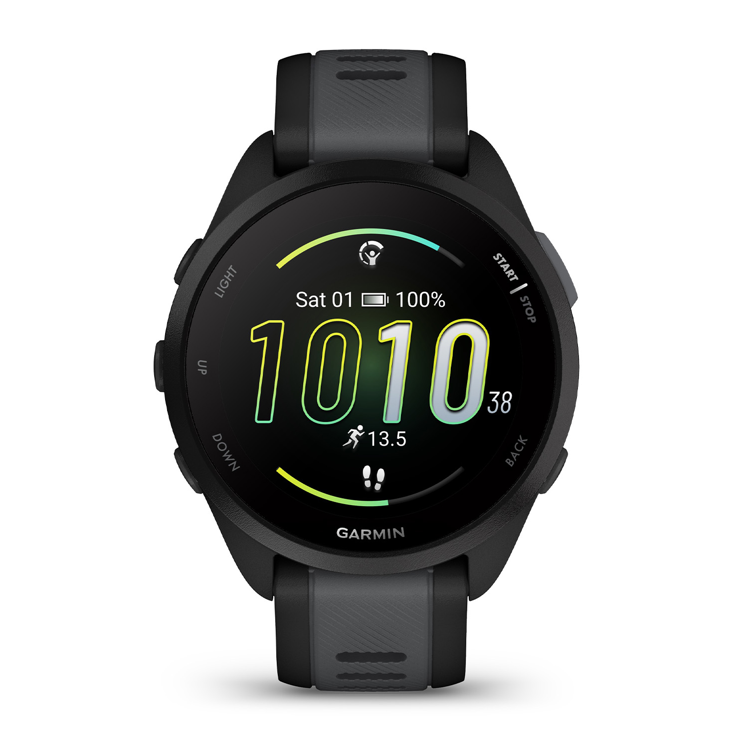 Smartwatch Garmin Forerunner 165, Black/Slate Grey