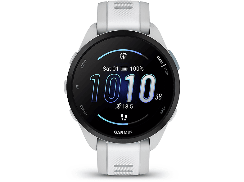 Smartwatch Garmin Forerunner 165, Mist Grey/Whitestone