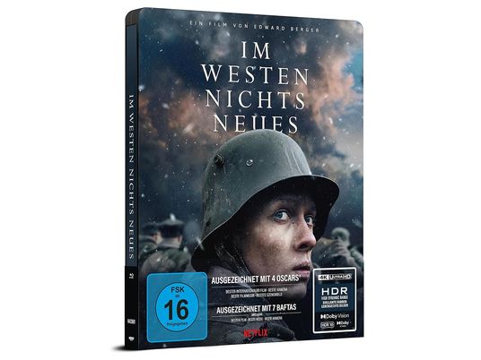 Im Westen nichts Neues (2022) Ltd. Steelbook 4K Ultra HD Blu-ray