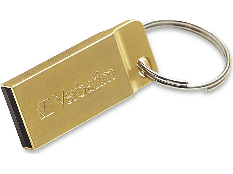 VERBATIM 32 GB Executive USB-Stick, USB-A 3.2 Gen 1, R80/W25 MB/s, Metall, Wasserdicht, Gold — Foto 2 von 5