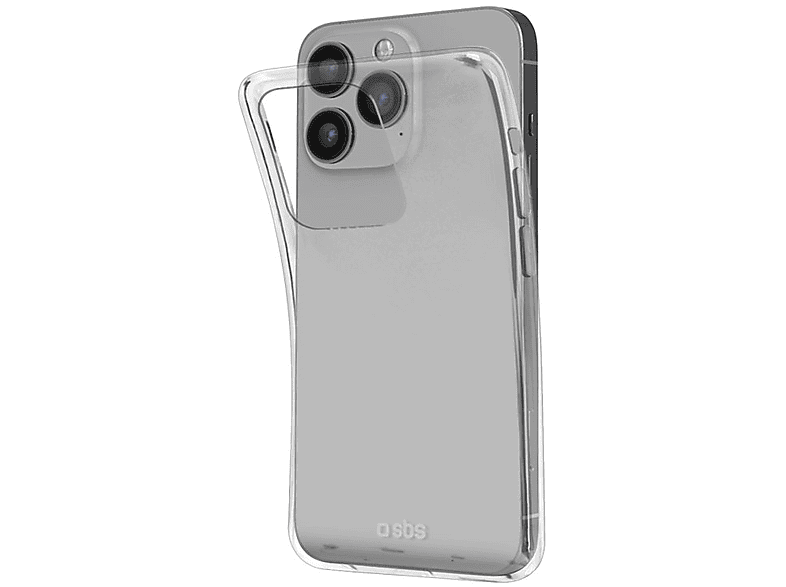 SBS 16842 Skinny Clear Backcover, für Apple iPhone 14 Pro, Transparent; Handyhülle