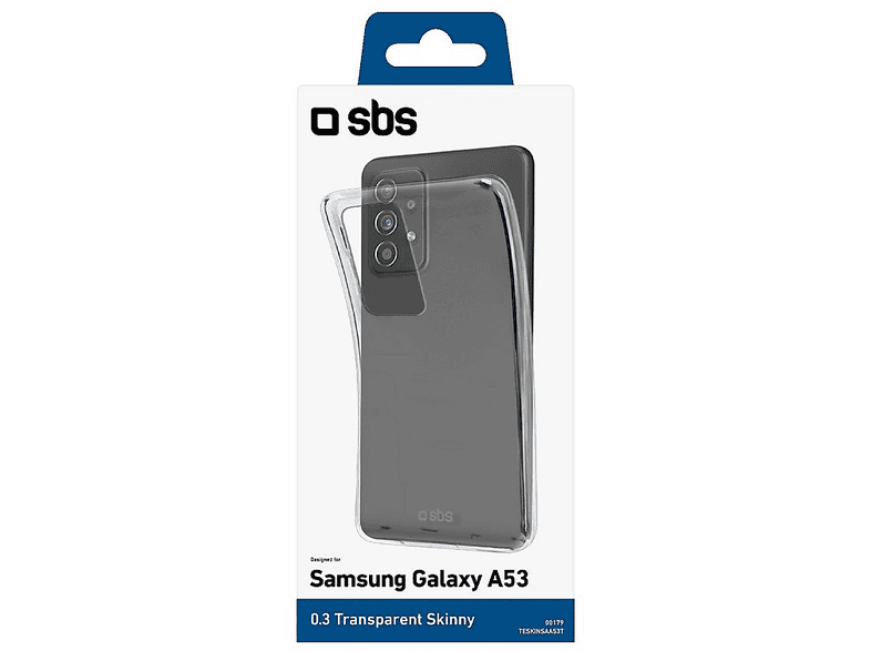 SBS 00179 Skinny Clear Backcover, für Samsung Galaxy A53, Transparent; Handyhülle — Foto 2 von 2