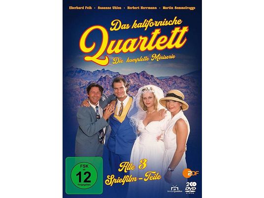 Das kalifornische Quartett - Die komplette Miniserie DVD