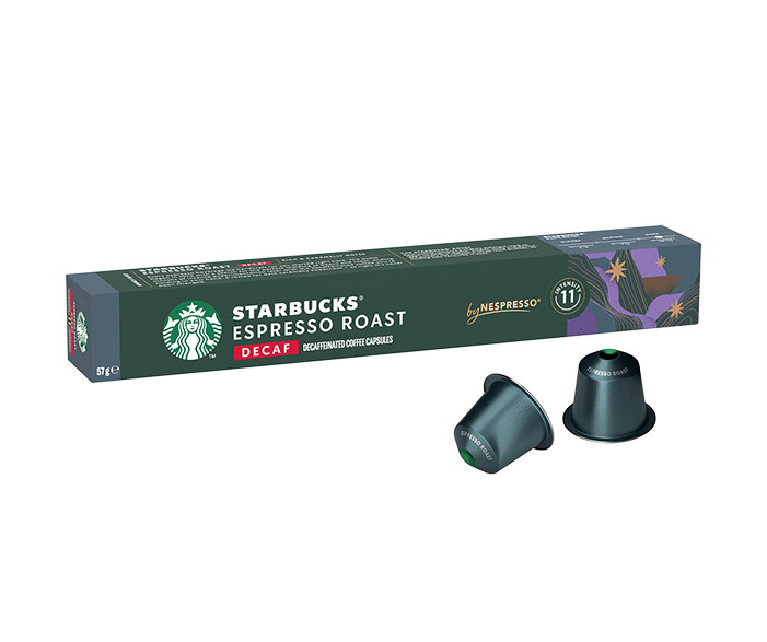 STARBUCKS Starbucks by Nespresso Espresso Roast koffeinmentes kávékapszula 10 db