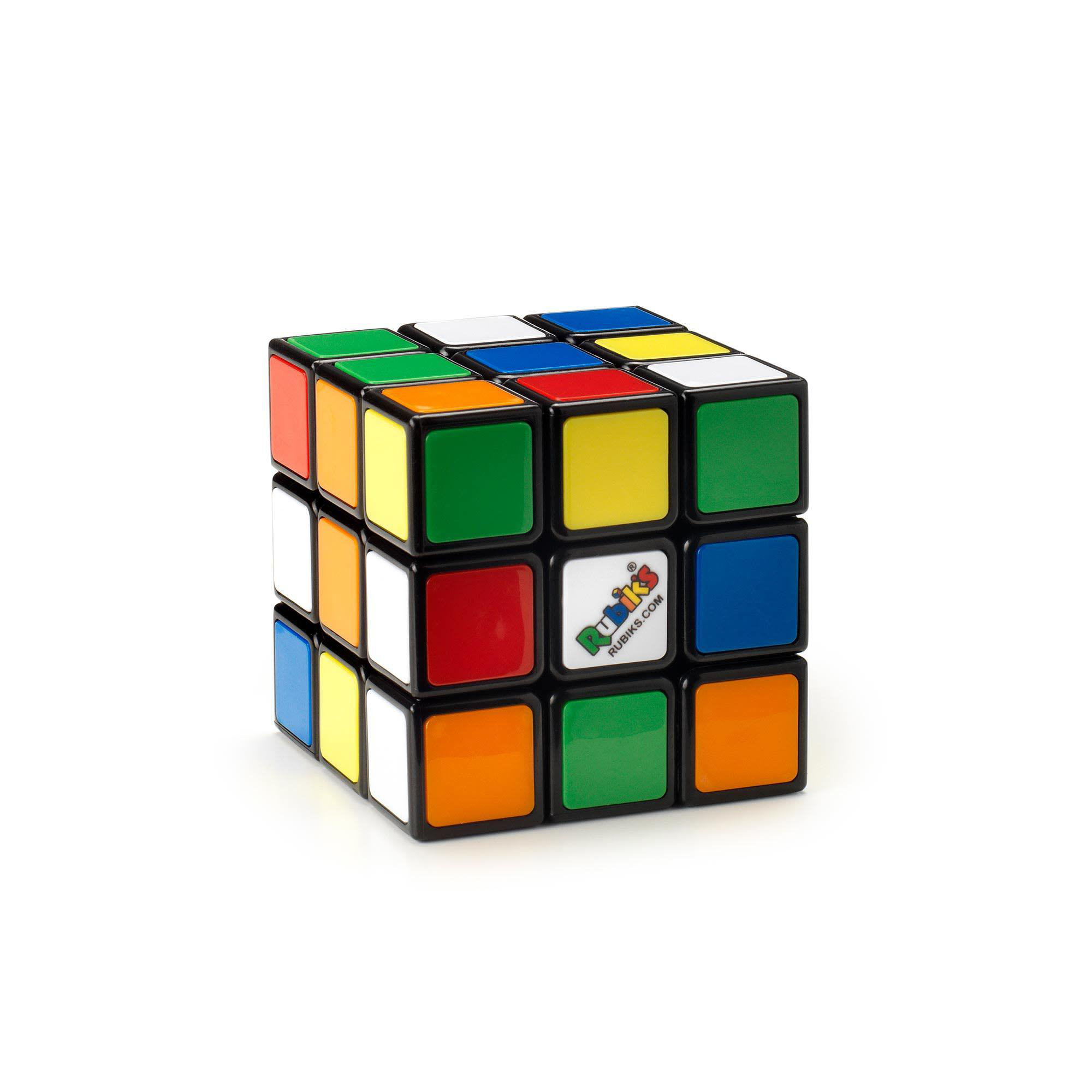 Ein Rubik's Cube Puzzle mit verschiedenfarbigen Quadraten auf jeder Seite.