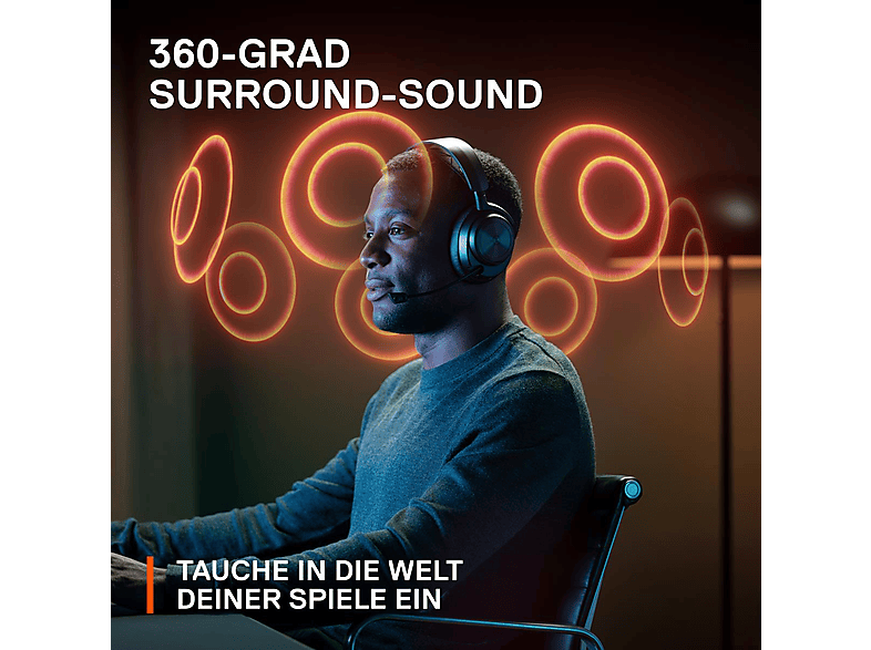 Thumbnail - STEELSERIES Arctis Nova Pro Wireless P, für Playstation 5, Over-ear Gaming-Headset Bluetooth Schwarz