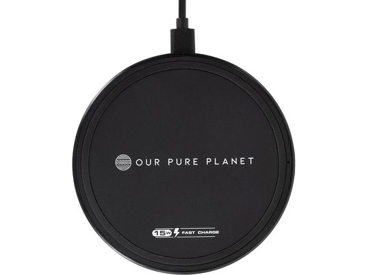 OUR PURE PLANET OPP130 - Caricabatterie a induzione (Nero)