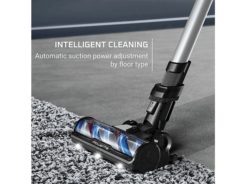 Rowenta RH9A36 X-Force Flex 13.60 Akku Staubsauger (0,65 l, Akkulaufzeit: bis zu 60 Minuten, Schwarz/Lila) — Foto 5 von 5