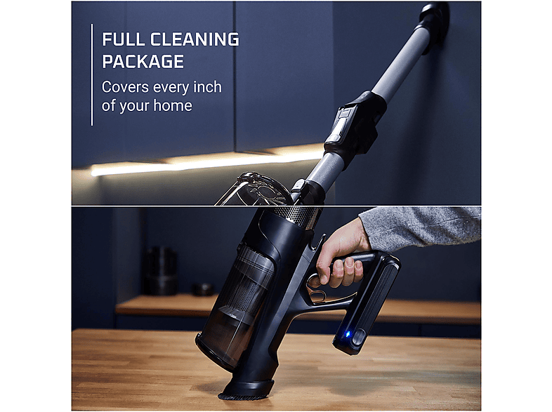 Rowenta RH9A36 X-Force Flex 13.60 Akku Staubsauger (0,65 l, Akkulaufzeit: bis zu 60 Minuten, Schwarz/Lila) — Foto 2 von 5