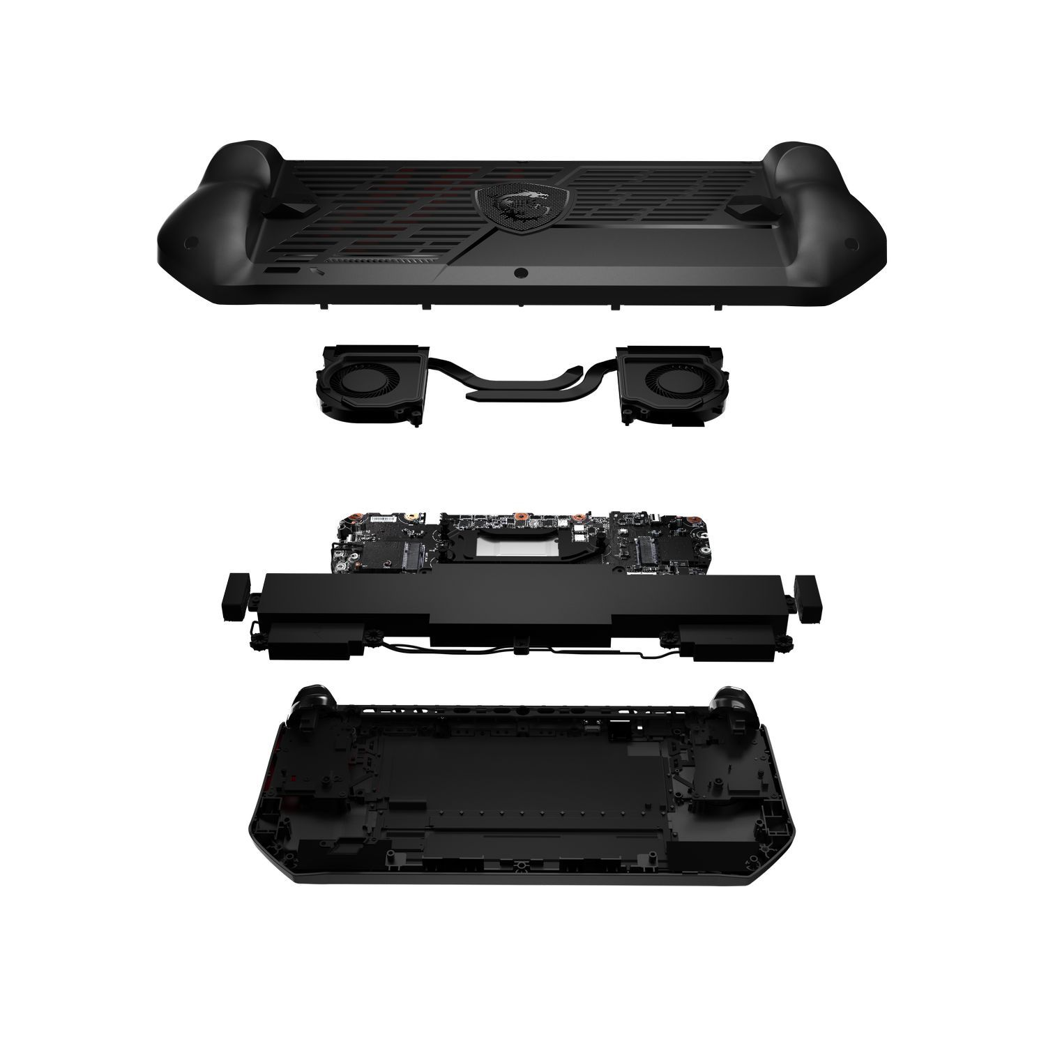 MSI Game Console Claw A1M-032NL 1 TB Zwart