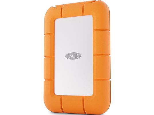 LACIE Rugged Mini - Disco fisso (SSD, 500 GB, Arancione/Argento)