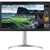 MediaMarkt LG UltraFine 27UQ850V-W.AEU - 27 inch - 3840 x 2160 (Ultra HD 4K) - IPS-paneel - in hoogte verstelbaar aanbieding