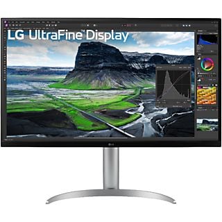 LG UltraFine 32UQ850V-W.AEU - 31.5 inch - 3840 x 2160 (Ultra HD 4K) - IPS-paneel - in hoogte verstelbaar