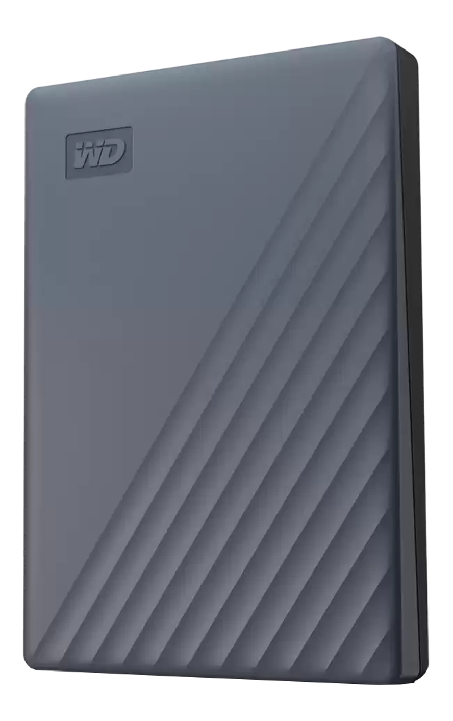 WESTERN DIGITAL WD My Passport - Disque dur (HDD, 4 To, gris)