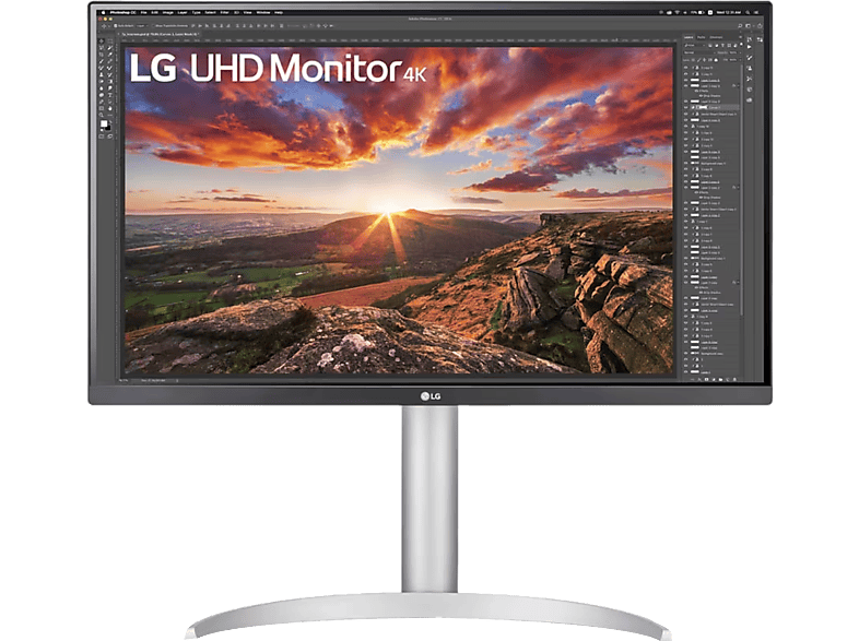 LG 27UP85NP-W.AEU 27'' Sík 4k 60 Hz 16:9 FreeSync IPS LED Monitor