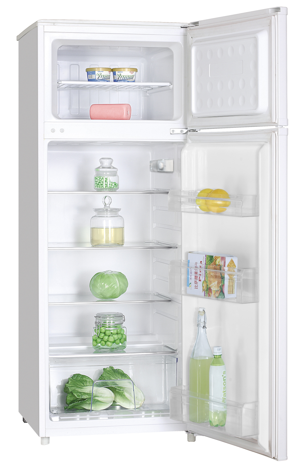 HAUSMEISTER HM 3222 E Felülfagyasztós kombinált hűtőszekrény