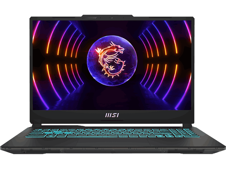 Portátil gaming - MSI Cyborg 15 A13VF-838XES, 15.6 " FHD, Intel® Core™ i5-13420H, 16GB RAM, 512 GB SSD, GeForce RTX™ 4060, Sin sistema operativo