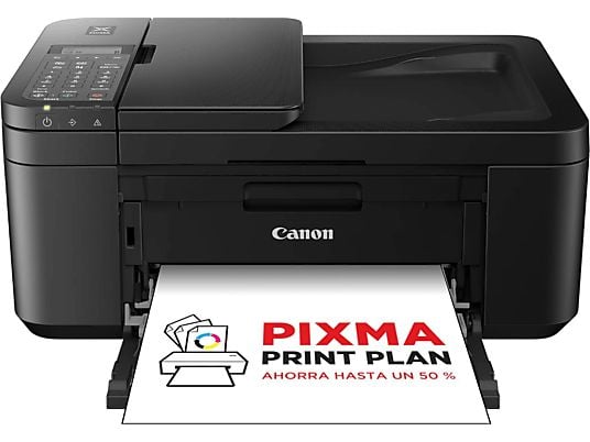Impresora multifunción - Canon Pixma TR4750i, Inyección de tinta, 8.8 ppm, Escanea y Copia, WiFi, Pixma Print Plant, Negro