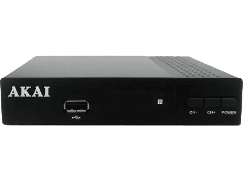 Sintonizador TDT AKAI ZAP26510K-L, DVB-T2, H.265, LAN, color Negro