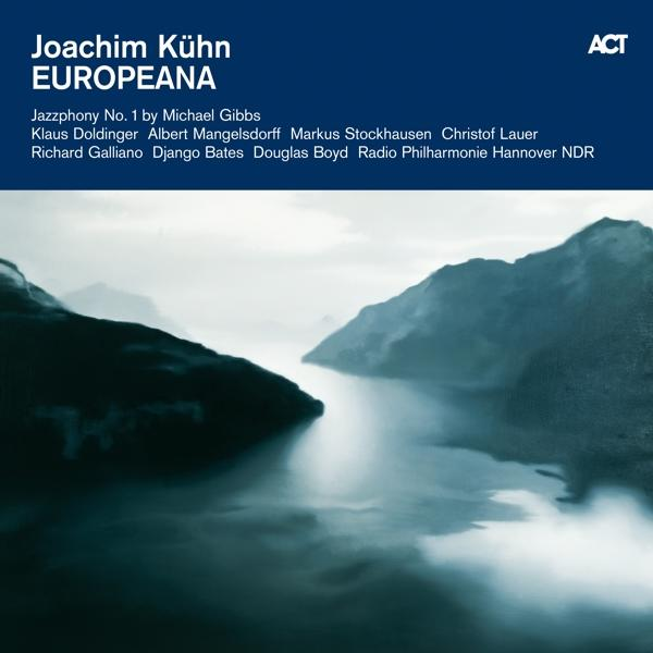 CD-Cover: See-Landschaft mit Bergen, Blautöne, Text oben.