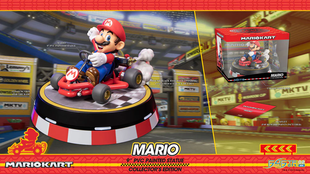 FIRST 4 FIGURE Super Mario - Mario Kart: Collector's Edition - PVC-Statue (Mehrfarbig)