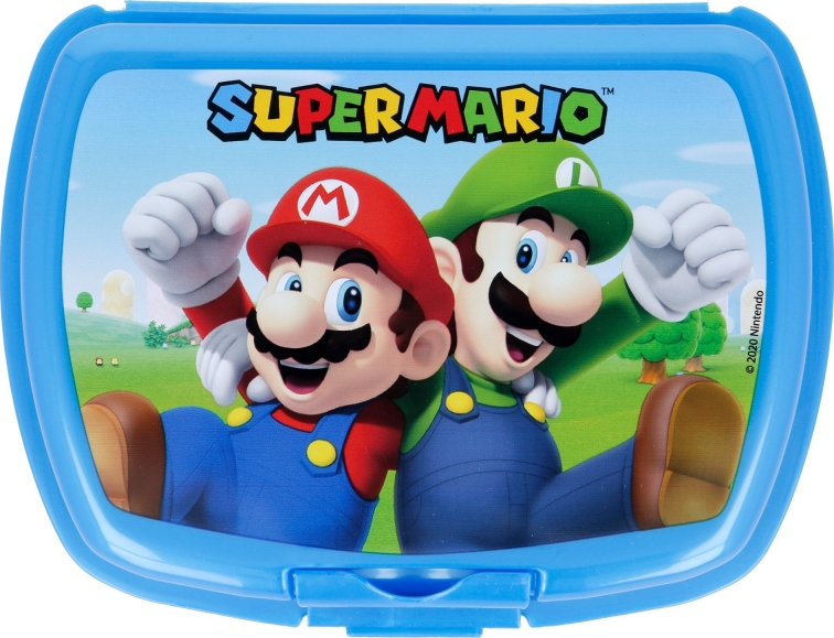 STOR Super Mario - Urban - Sandwichbox (Blau)