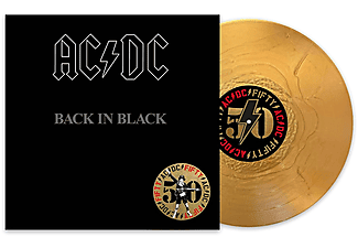 AC/DC - Back In Black (Limited Gold Metallic Vinyl) (High Quality) (Vinyl LP (nagylemez))