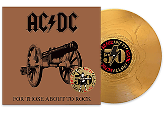 AC/DC - For Those About To Rock (Limited Gold Metallic Vinyl) (High Quality) (Vinyl LP (nagylemez))