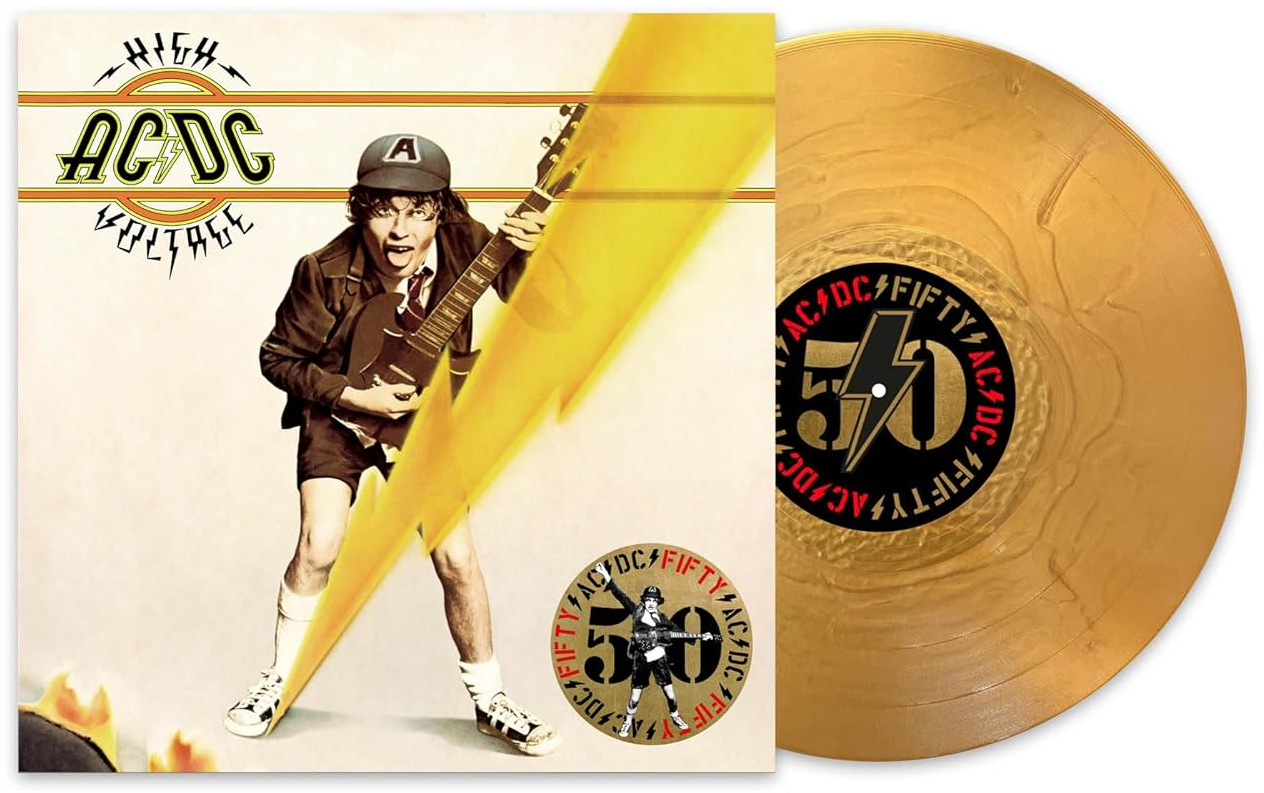AC/DC - High Voltage (Limited Gold Metallic Vinyl) (High Quality) (Vinyl LP (nagylemez))