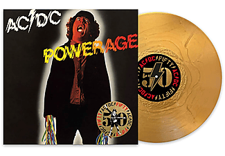 AC/DC - Powerage (Limited Gold Metallic Vinyl) (High Quality) (Vinyl LP (nagylemez))