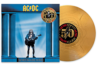 AC/DC - Who Made Who (Limited Gold Metallic Vinyl) (High Quality) (Vinyl LP (nagylemez))