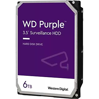 WESTERN DIGITAL WD64PURZ - disque dur (HDD, 6 To, violet)