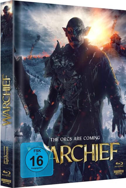 War Chief Blu-ray Filmcover mit einer Figur im Vordergrund.