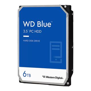 WESTERN DIGITAL WD60EZAX - Disco fisso (HDD, 6 TB, Blu)