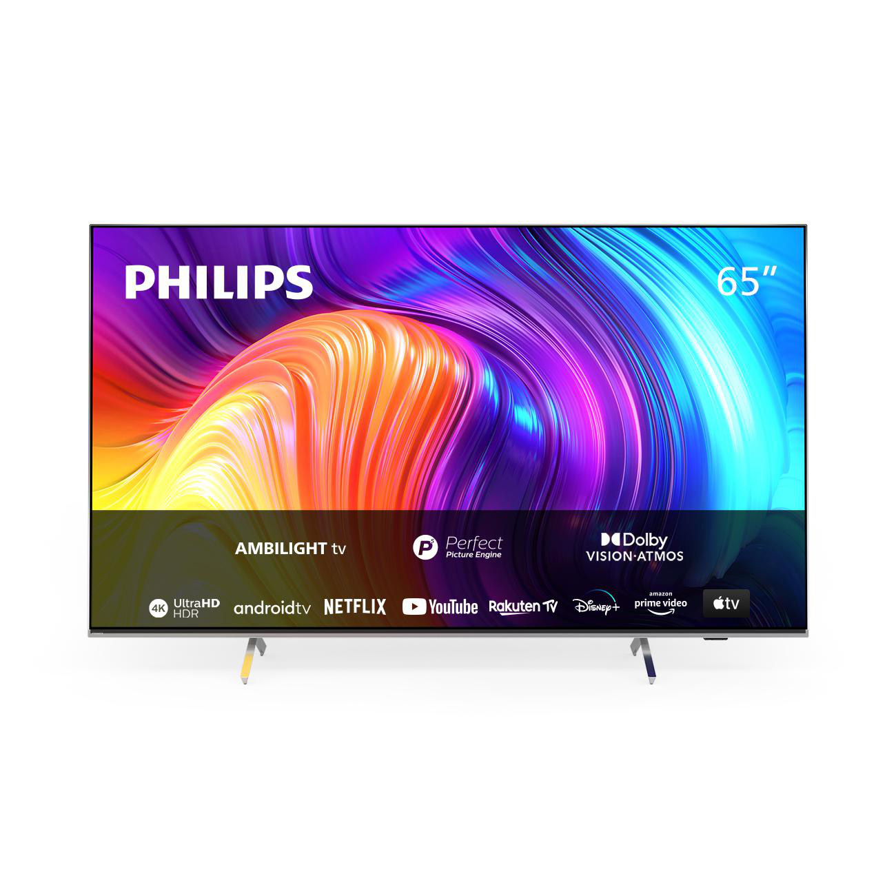 PHILIPS 65PUS8507/12 The One LED TV (Flat, 65 Zoll / 164 cm, UHD 4K, SMART TV, Ambilight, Android TV™ 11 (R))