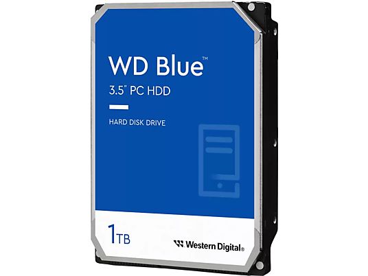 WESTERN DIGITAL WD10EARZ - Festplatte (HDD, 1 TB, Blau)