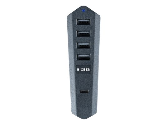 BIG BEN PS5 Slim - USB-HUB (Schwarz)
