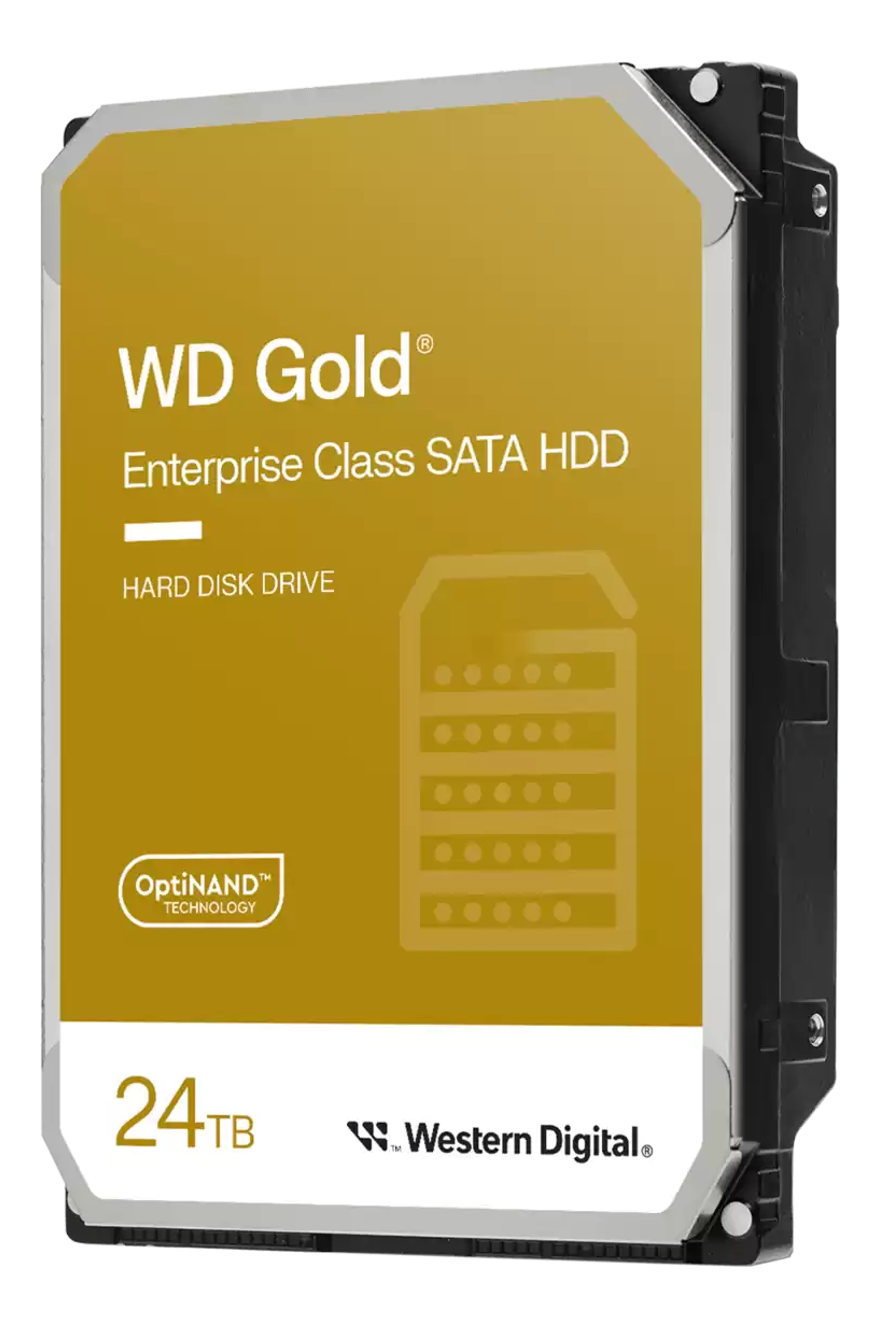 WESTERN DIGITAL WD241KRYZ - Disco fisso (HDD, 24 TB, Oro)