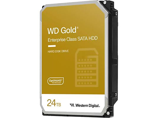 WESTERN DIGITAL WD241KRYZ - Festplatte (HDD, 24 TB, Gold)