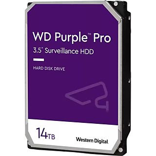 WESTERN DIGITAL WD142PURP - Festplatte (HDD, 14 TB, Violett)
