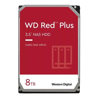 WESTERN DIGITAL WD80EFPX - Festplatte (HDD, 8 TB, Rot)