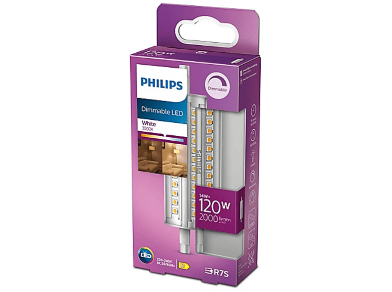 Philips Spot LED 120W R7S 118mm WH D SRT4; Leuchtmittel — Foto 2 von 2