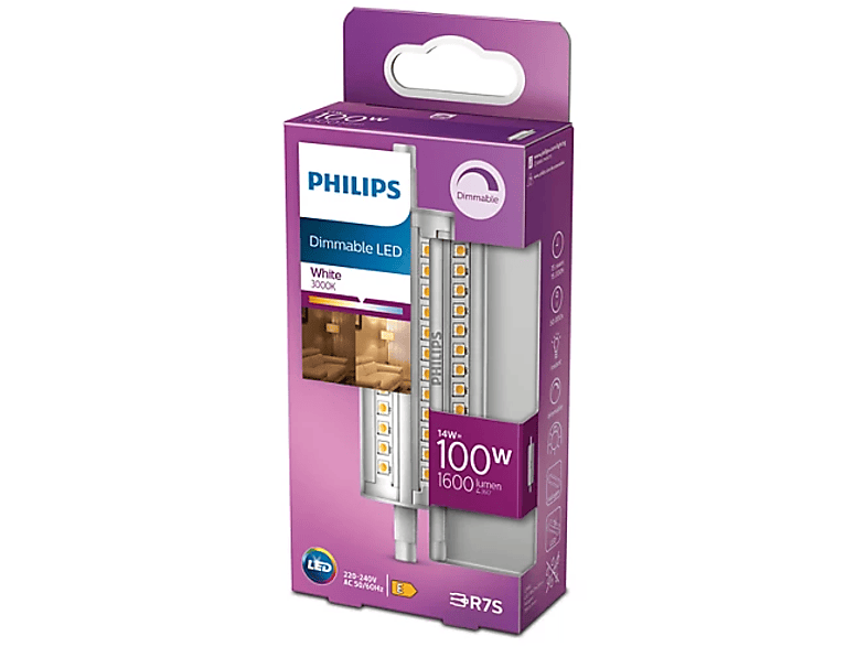Philips Spot LED 100W R7S 118mm WH D SRT4; Leuchtmittel — Foto 2 von 2